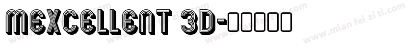 Mexcellent 3D字体转换